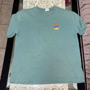 Puma green short sleeved graphic t-shirt